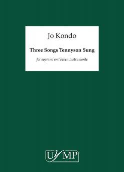 Three Songs Tennyson Sung (Study Score) 