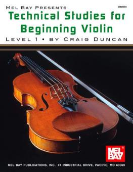 Technical Studies For Beginning Violin 