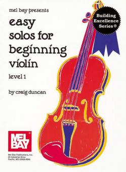 Easy Solos For Beginning Violin 