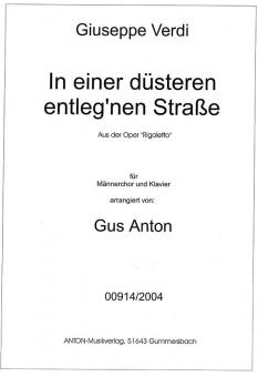 In einer düster entleg'nen Straße 