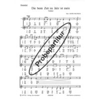 Die beste Zeit im Jahr ist mein 