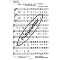 Wir kamen einst von Piemont 