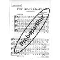 Freut euch, ihr lieben Christen 