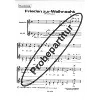 Frieden zur Weihnacht 