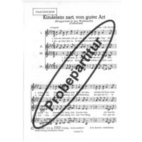 Kindelein zart, von guter Art 