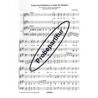 Lasset uns frohlocken, es nahet der Heiland 