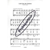Lobt Gott, ihr Christen allzugleich 