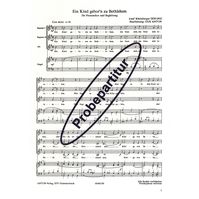 Ein Kind gebor'n zu Bethlehem 