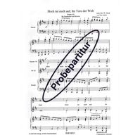 Hoch tut euch auf, ihr Tore der Welt 