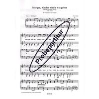 Morgen, Kinder wird's was geben 