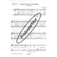 Kommt all' herein, ihr Engelein 