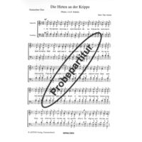 Die Hirten an der Krippe 