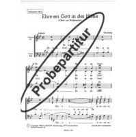 Ehre sei Gott in der Höhe 