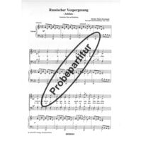 Russischer Vespergesang - Jubilate 