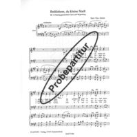 Bethlehem du kleine Stadt 