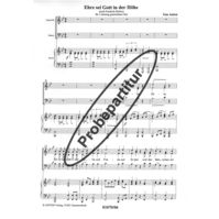 Ehre sei Gott in der Höhe 