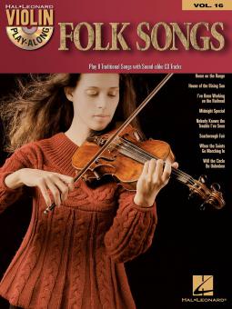 Violin Play-Along Vol. 16: Folk Songs 