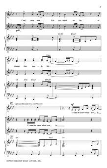 I Want To Know What Love Is 