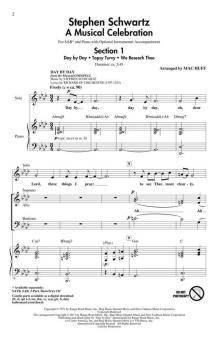 Stephen Schwartz - A Musical Celebration Standard