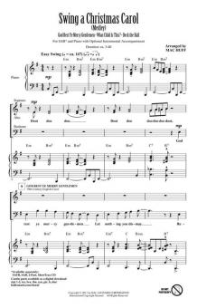 Swing A Christmas Carol (Medley) Standard