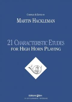 21 Characteristic Etudes For High Horn Playing 