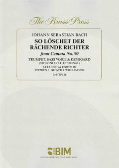 So löschet der rächende Richter - from Cantata No. 90 Standard