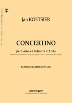Concertino op. 74 per Corno e Orchestra d'Archi 