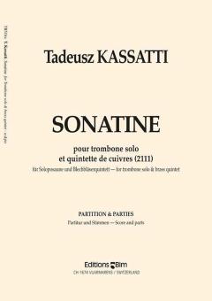 Sonatine pour trombone solo et quintette de cuivres Standard
