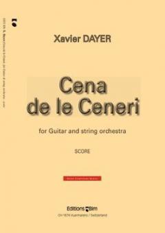 Cena de le Ceneri for Guitar and String Orchestra Standard