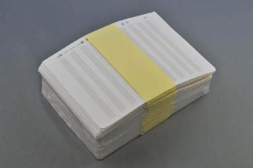 Noteneinlageblätter Din A5 hoch 20 Blatt 