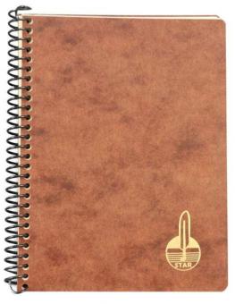 Noten-Taschenbuch 9,5 x14 cm 8 Systeme 48 Seiten 