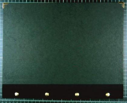 Chormappe Hochformat (22x31 cm) Elefantenhaut matt schwarz 15 Taschen 