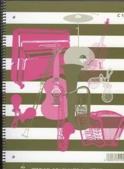 Noten-College Block Din A4 (21x29,7) 12 Systeme 100 Seiten 