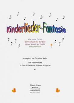 Kinderlieder-Fantasie für Bläseroktett 