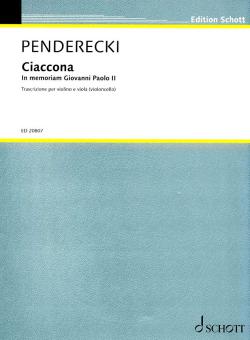 Ciaccona Standard