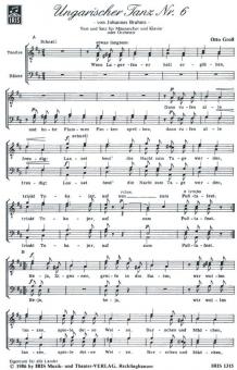 Ungarischer Tanz Nr. 6 