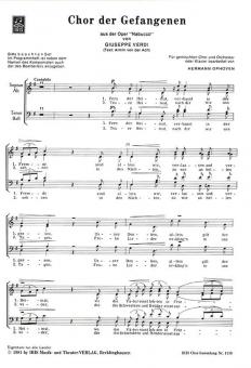 Chor der Gefangenen 
