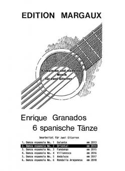 Danza Espanola No 2 Oriental 