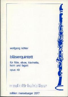 Bläserquintett, op. 49 