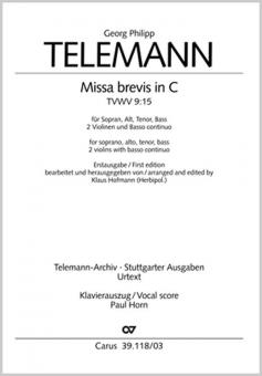 Missa brevis TVWV 9:15 Download