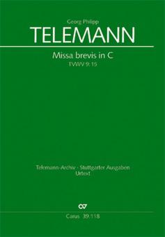 Missa brevis in C TVWV 9:15 