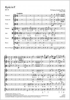 Kyrie in F-Dur KV 33 Download