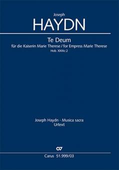 Te Deum Hob.XXIIIc:2 Standard