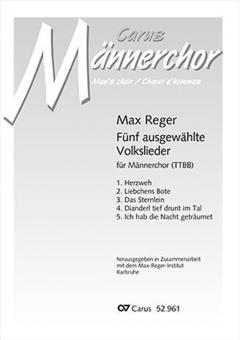 Fünf ausgewählte Volkslieder 