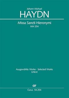 Missa Sancti Hieronymi MH 254 Download