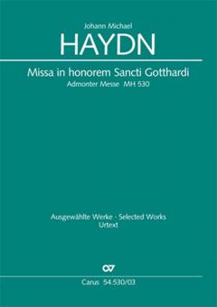 Missa in honorem Sancti Gotthardi MH 530 Standard