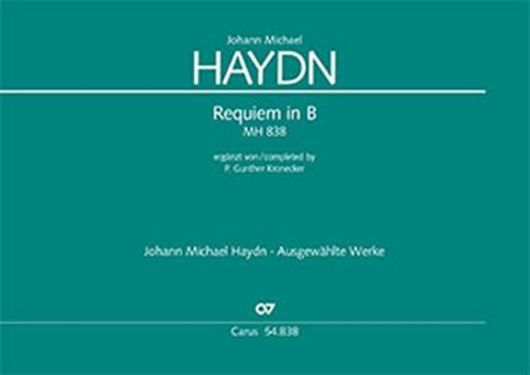 Requiem in B-Dur MH 838 Standard