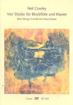 Vier Stücke für Blockflöte und Klavier 