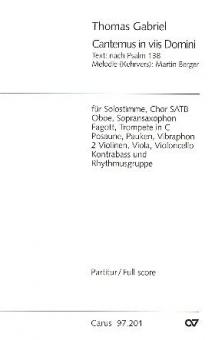 Cantemus in viis Domini 