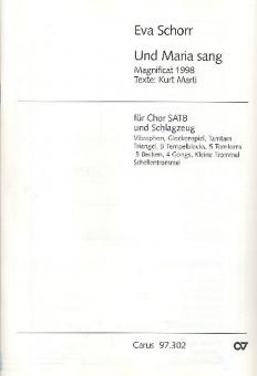 Und Maria sang 